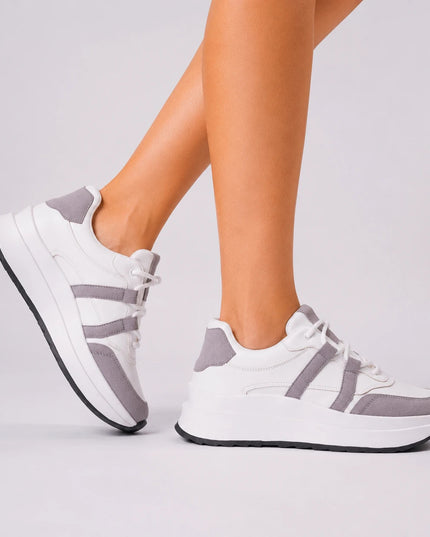 Zapatillas Urbanas Mujer Thani - Plomo