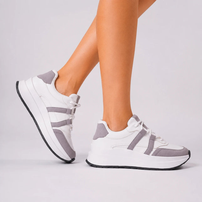 Zapatillas Urbanas Mujer Thani - Plomo