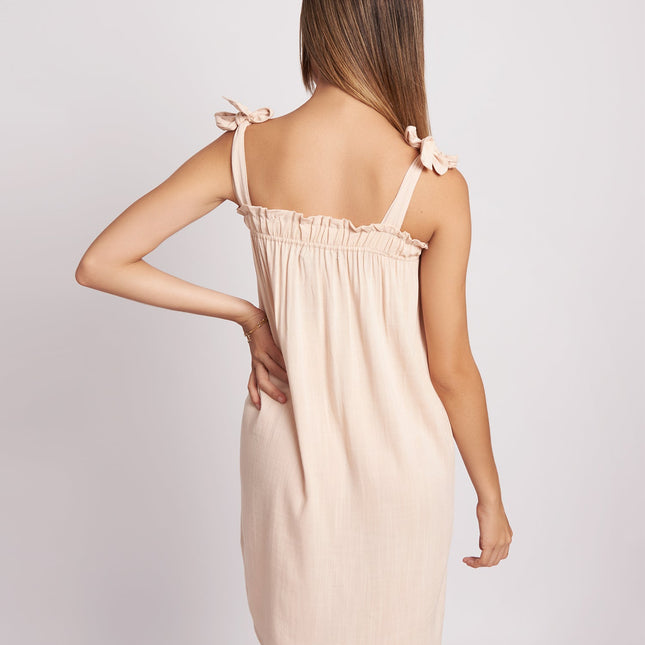 Vestido Elaya - Hueso - Tienda Nébula