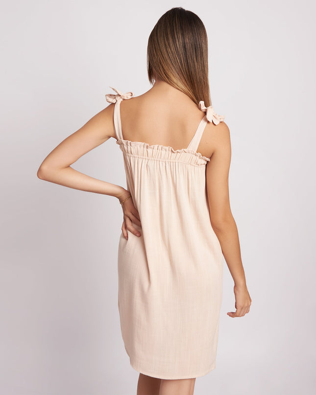 Vestido Elaya - Hueso - Tienda Nébula