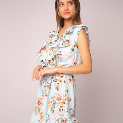 Vestido Irene - Celeste - Tienda Nébula