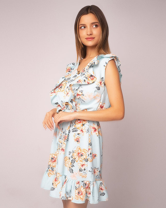 Vestido Irene - Celeste - Tienda Nébula