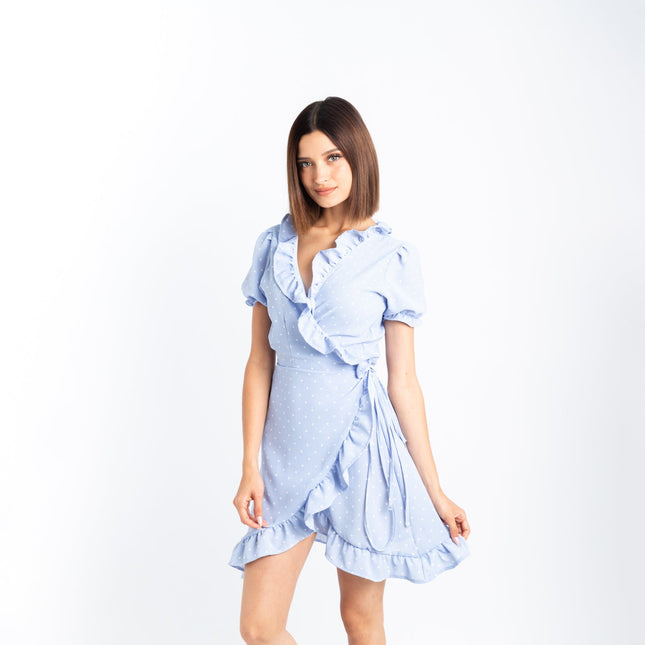 Vestido Iyali - Celeste - Tienda Nébula