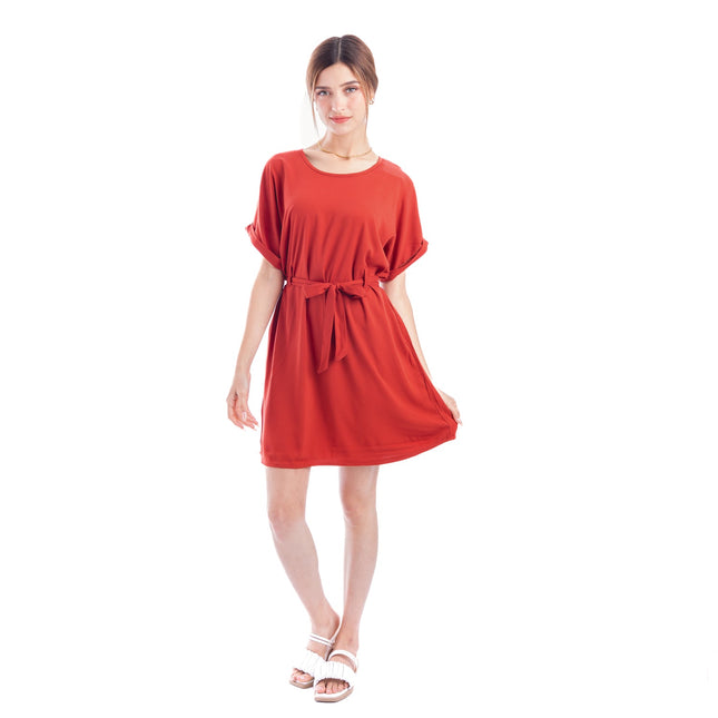 Vestido Izell - Ladrillo - Tienda Nébula