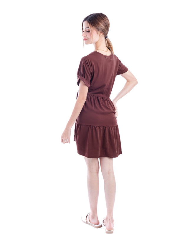 Vestido Xiamy - Marrón - Tienda Nébula