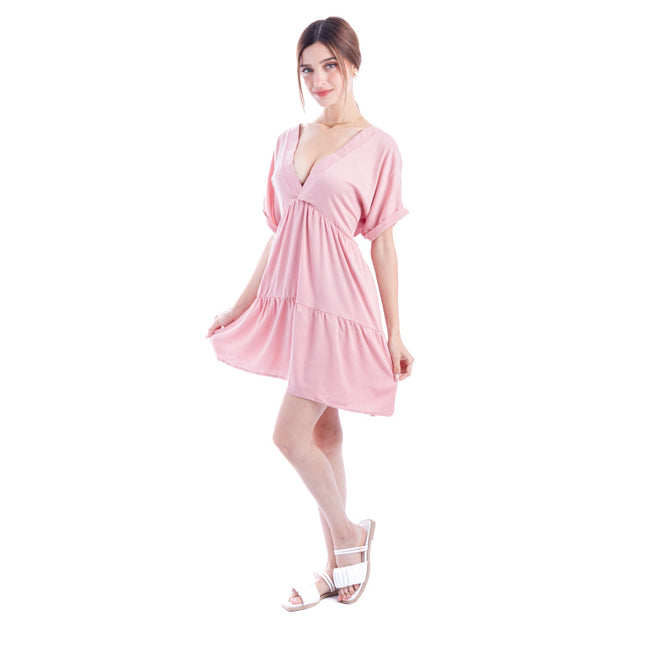 Vestido Xiamy - Rosado - Tienda Nébula
