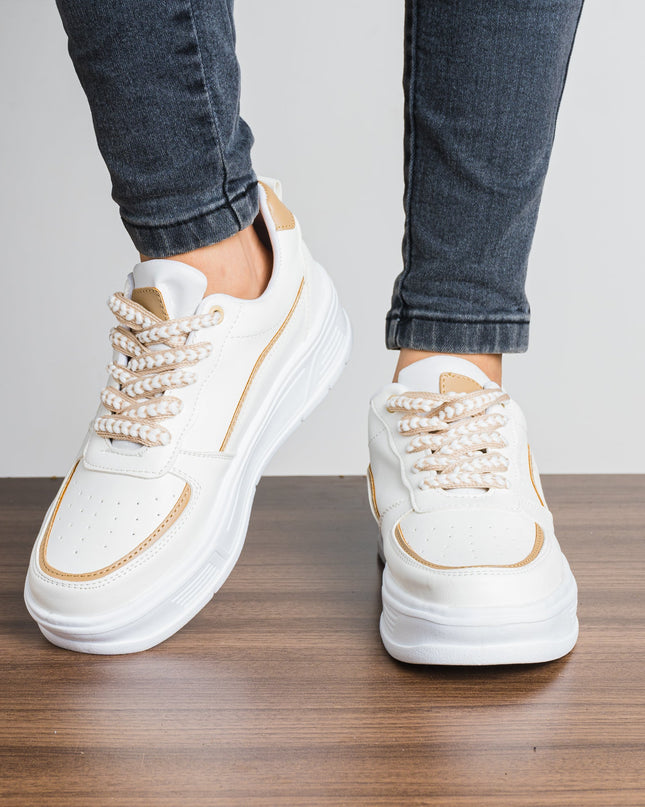 Zapatilla Alina - Beige - Tienda Nébula