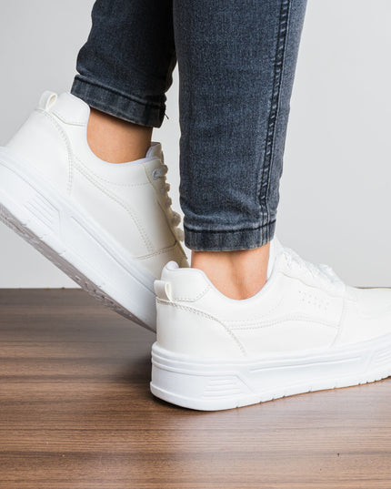Zapatilla Alina - Blanco - Tienda Nébula