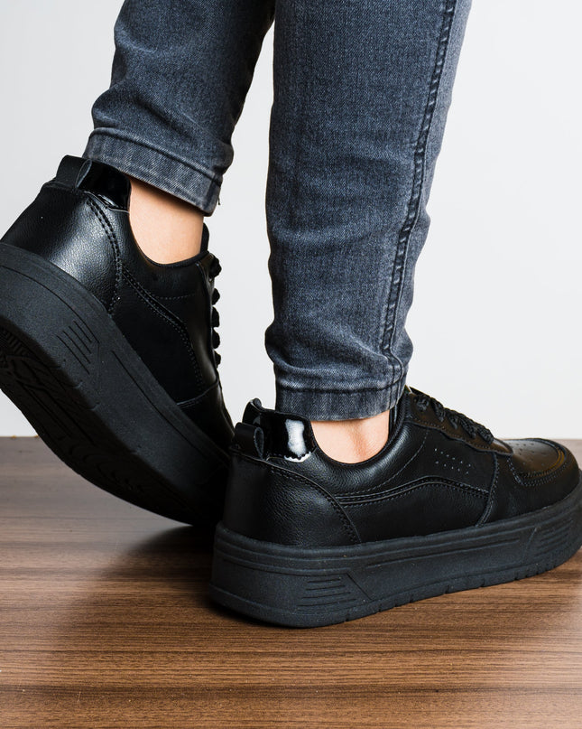 Zapatilla Alina - Negro Total - Tienda Nébula