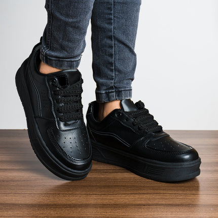 Zapatilla Alina - Negro Total - Tienda Nébula