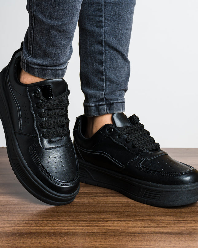 Zapatilla Alina - Negro Total - Tienda Nébula