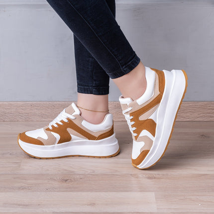 Zapatilla Amberes - Camel - Tienda Nébula