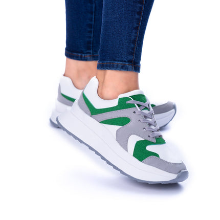 Zapatilla Amberes - Verde - Tienda Nébula