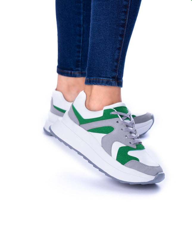 Zapatilla Amberes - Verde - Tienda Nébula