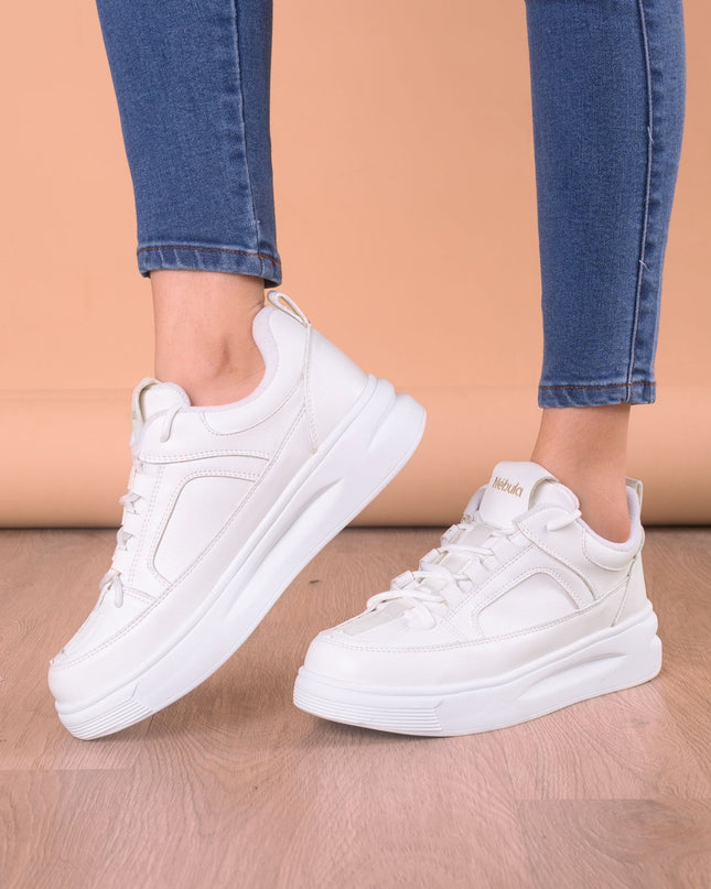 Zapatilla Amelie - Blanco - Tienda Nébula