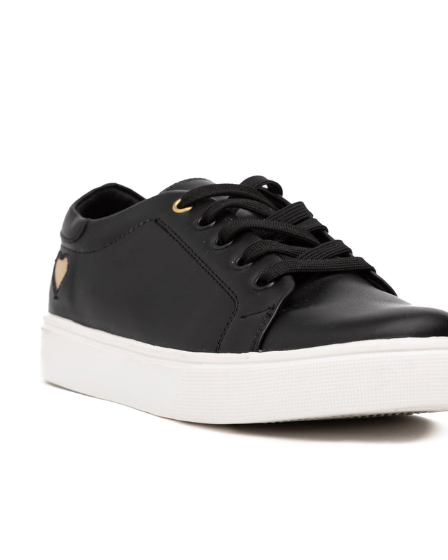Zapatilla Arezzo - Negro - Tienda Nébula
