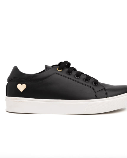 Zapatilla Arezzo - Negro - Tienda Nébula