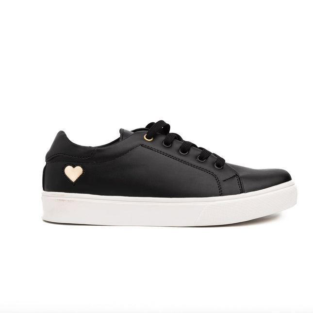 Zapatilla Arezzo - Negro - Tienda Nébula