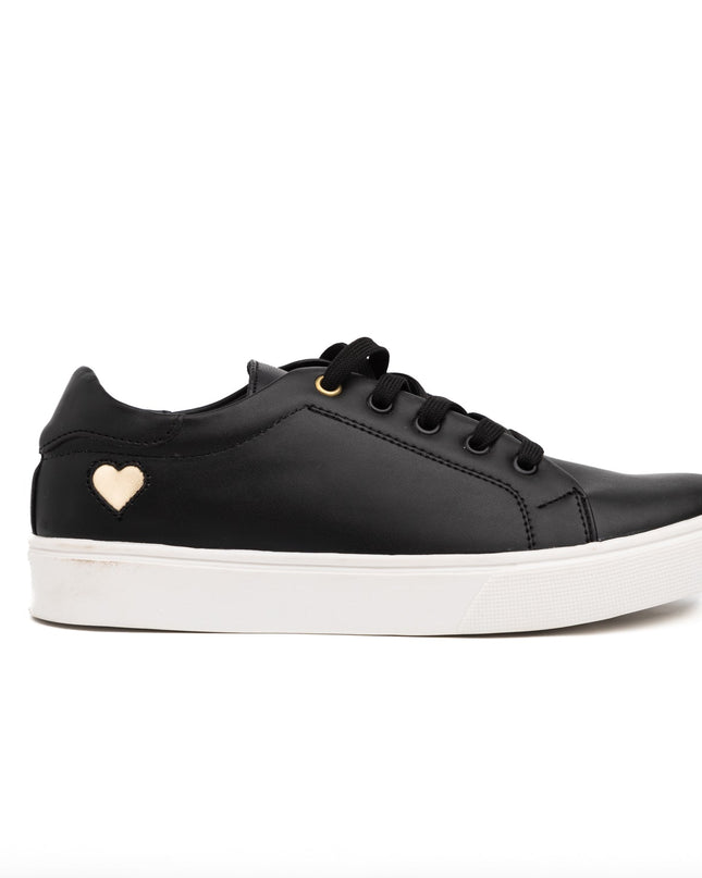 Zapatilla Arezzo - Negro - Tienda Nébula