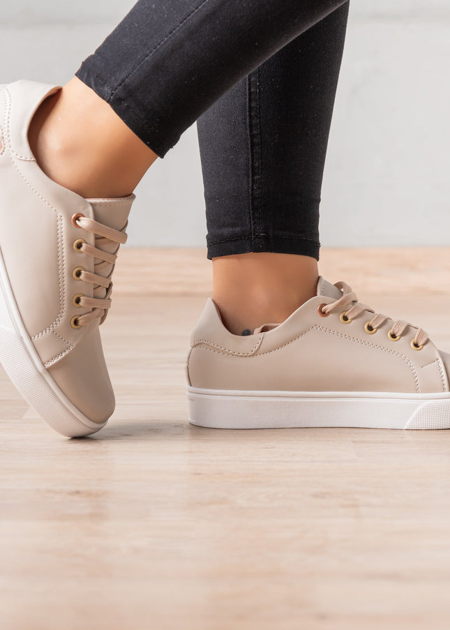 Zapatilla Arezzo - Nude - Tienda Nébula