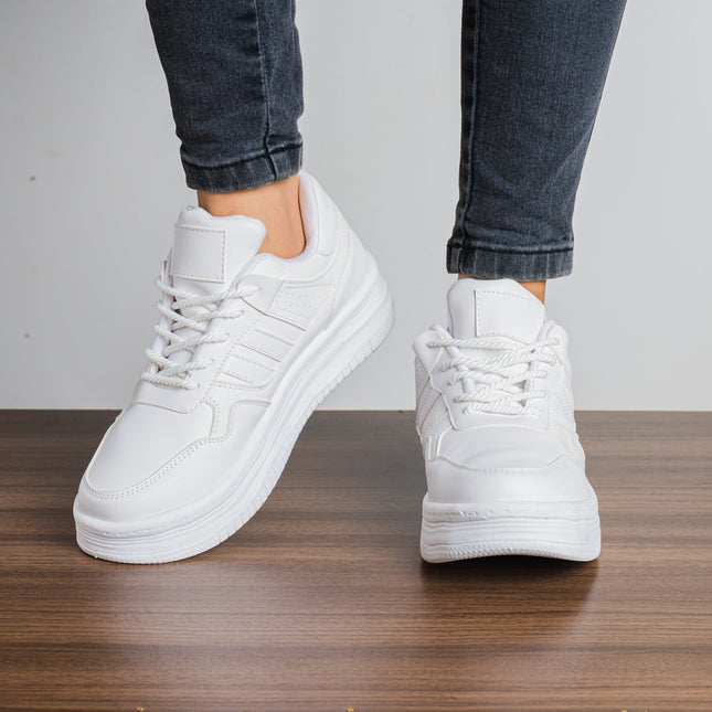 Zapatilla Bampox - Blanco - Tienda Nébula
