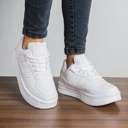 Zapatilla Bampox - Blanco - Tienda Nébula