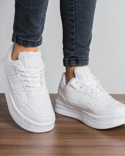 Zapatilla Bampox - Blanco - Tienda Nébula