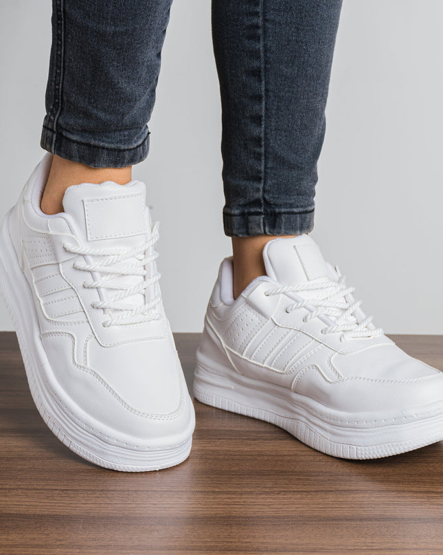 Zapatilla Bampox - Blanco - Tienda Nébula