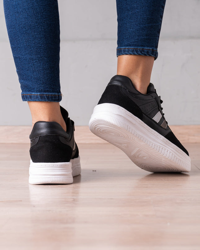 Zapatilla Bampox - Negro - Tienda Nébula