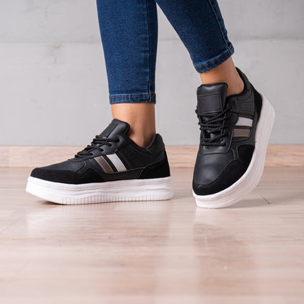 Zapatilla Bampox - Negro - Tienda Nébula