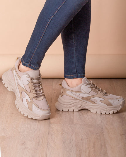 Zapatilla Bayona - Beige - Tienda Nébula