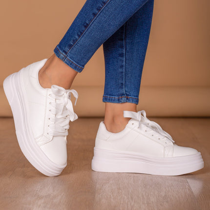 Zapatilla Benares - Blanco - Tienda Nébula