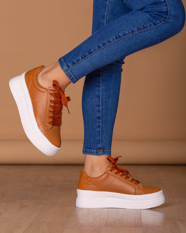 Zapatilla Benares - Camel - Tienda Nébula