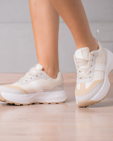 Zapatilla Berzobit - Beige - Tienda Nébula