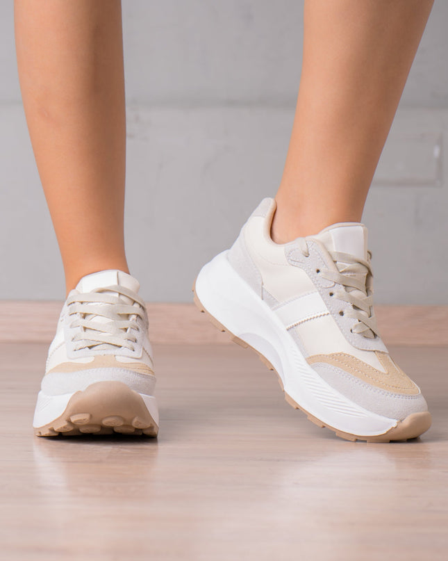 Zapatilla Berzobit - Beige - Tienda Nébula