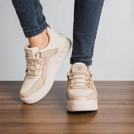 Zapatilla Booker - Nude - Tienda Nébula