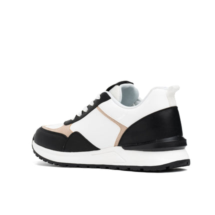 Zapatilla Bookre - Negro Beige - Tienda Nébula