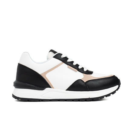 Zapatilla Bookre - Negro Beige - Tienda Nébula