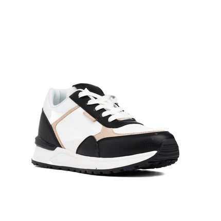 Zapatilla Bookre - Negro Beige - Tienda Nébula