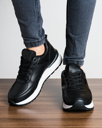 Zapatilla Bookre - Negro Total - Tienda Nébula