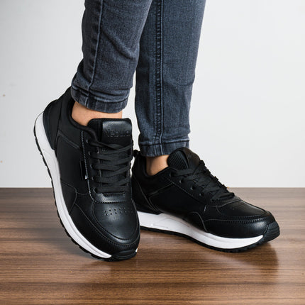 Zapatilla Bookre - Negro Total - Tienda Nébula