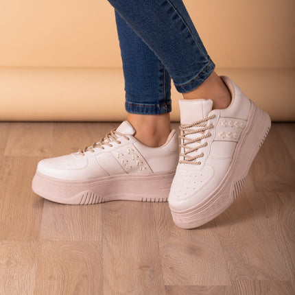 Zapatilla Brest - Beige - Tienda Nébula