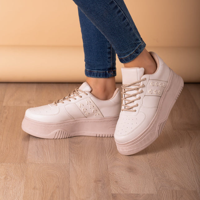 Zapatilla Brest - Beige - Tienda Nébula