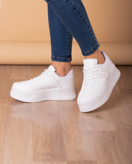 Zapatilla Brest - Blanco - Tienda Nébula