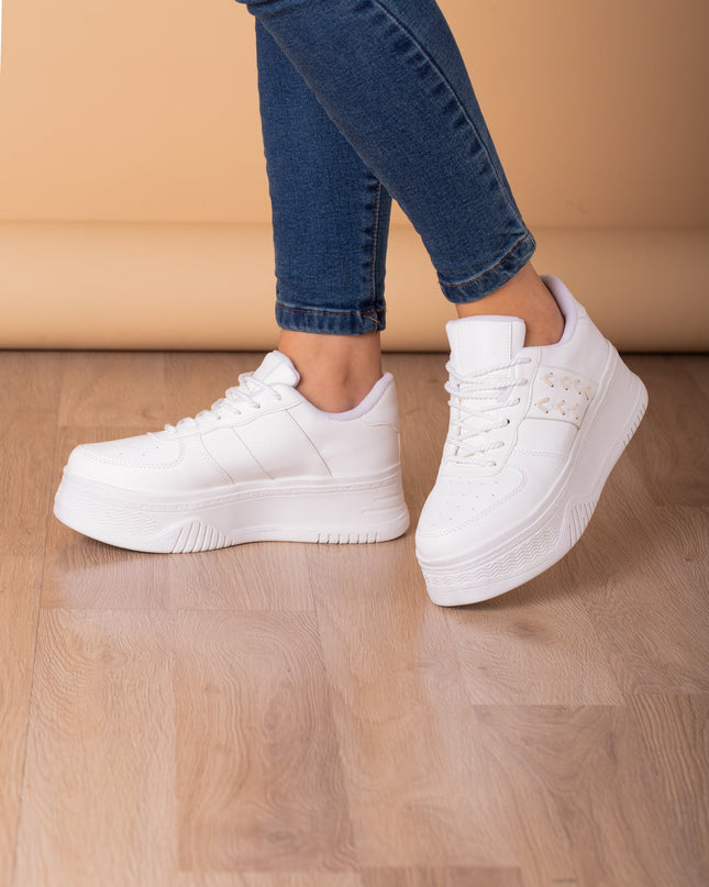Zapatilla Brest - Blanco - Tienda Nébula