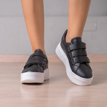 Zapatilla Buananotte - Negro - Tienda Nébula