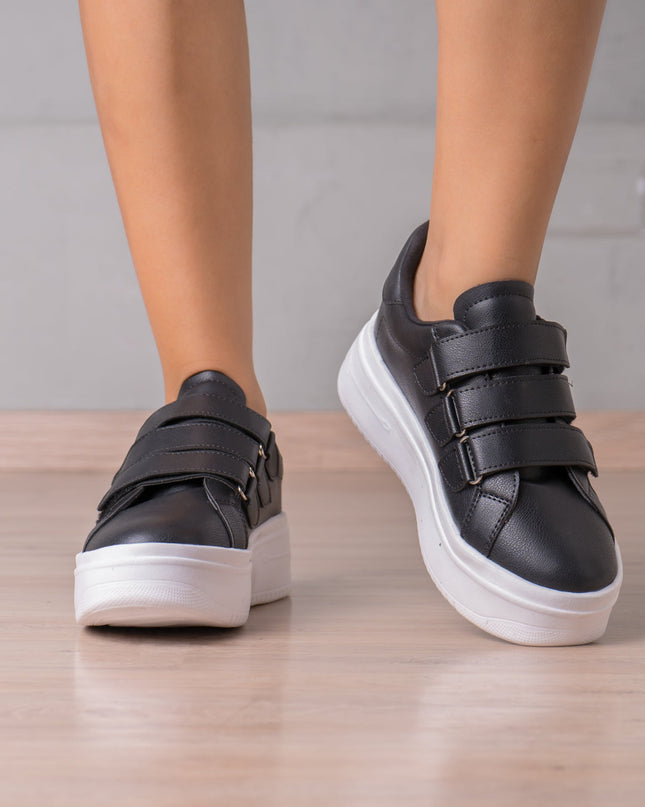 Zapatilla Buananotte - Negro - Tienda Nébula