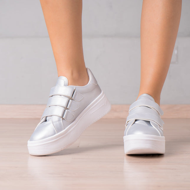 Zapatilla Buananotte - Plateado - Tienda Nébula