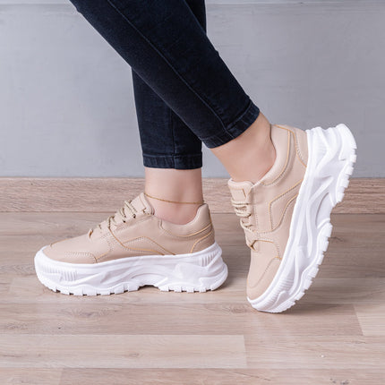 Zapatilla Catarina - Beige - Tienda Nébula