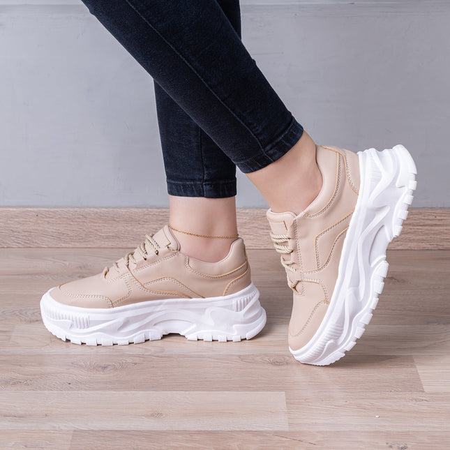 Zapatilla Catarina - Beige - Tienda Nébula